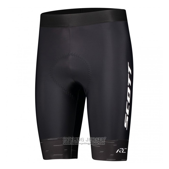 2021 Cycling Jersey Scott White Short Sleeve And Bib Short