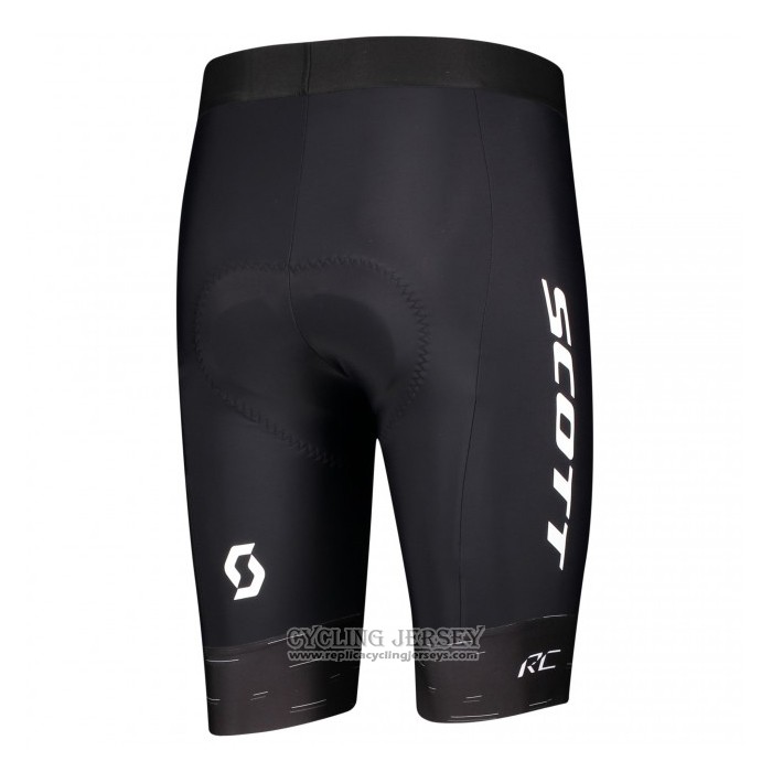 2021 Cycling Jersey Scott White Short Sleeve And Bib Short