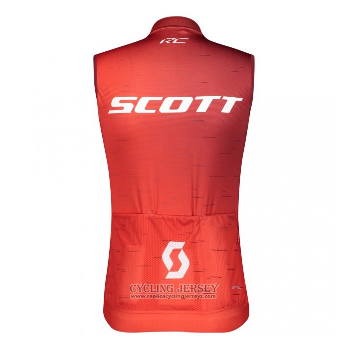 2021 Wind Vest Scott Red Short Sleeve And Bib Short