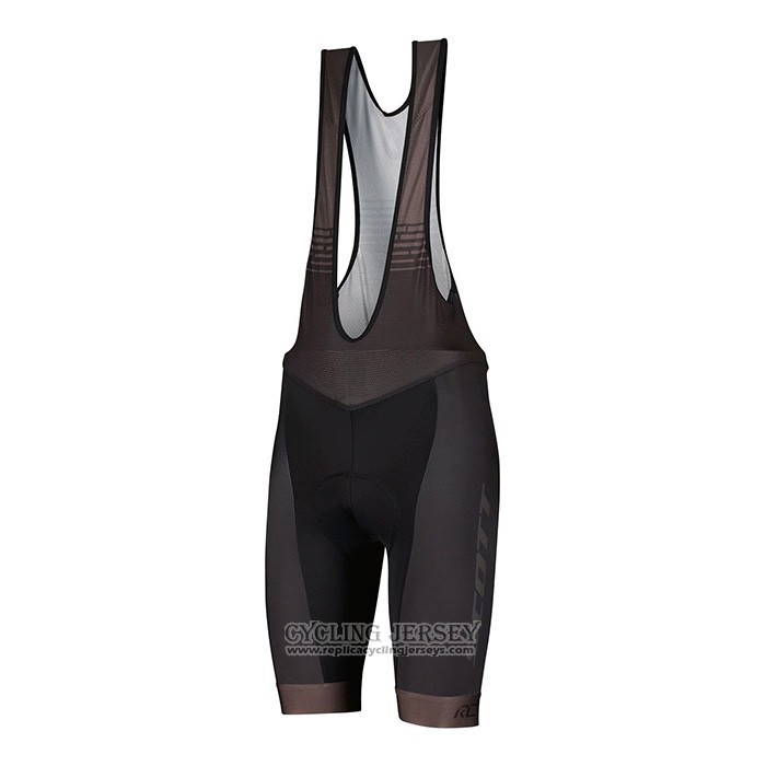 2022 Cycling Jersey Scott Black Short Sleeve And Bib Short