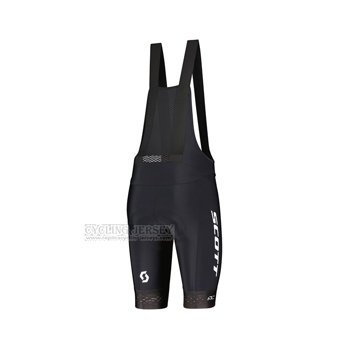 2022 Cycling Jersey Scott Red White Short Sleeve and Bib Short