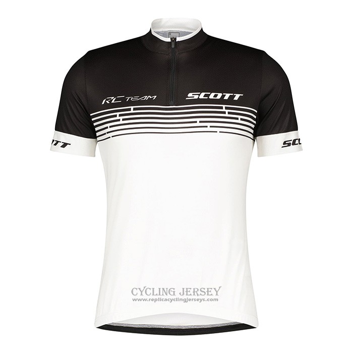 2022 Cycling Jersey Scott White Short Sleeve And Bib Short