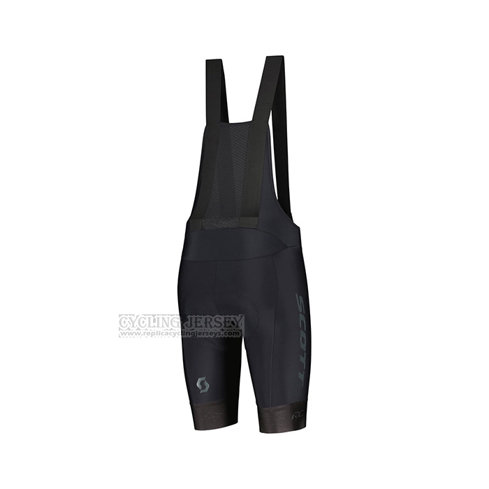 2022 Cycling Jersey Scott White Short Sleeve and Bib Short