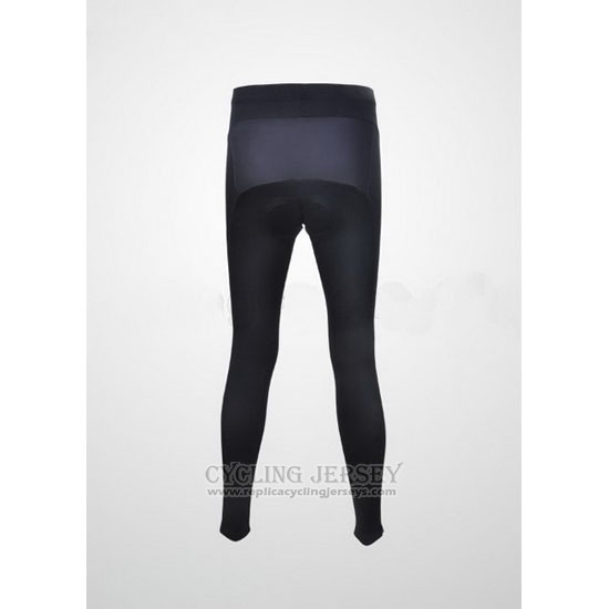 2011 Cycling Jersey Shimano Red and Black Long Sleeve and Bib Tight