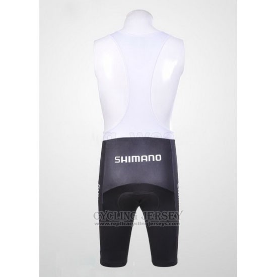 2011 Cycling Jersey Shimano Red and Black Short Sleeve and Bib Short