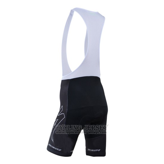 2014 Cycling Jersey Specialized Black and Green Short Sleeve and Bib Short