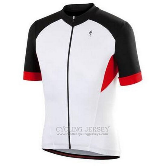 2016 Cycling Jersey Specialized Black and White Short Sleeve and Bib Short