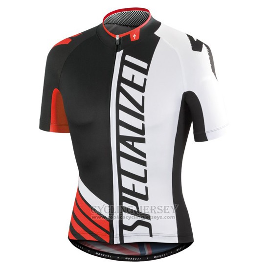 2016 Cycling Jersey Specialized Light Black and White Short Sleeve and Bib Short