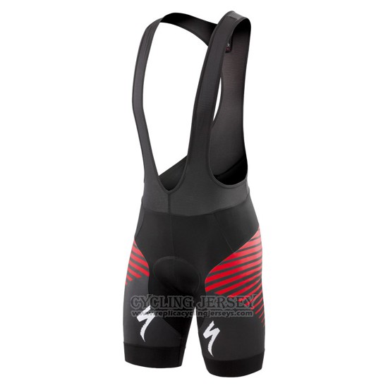 2016 Cycling Jersey Specialized Light Black and White Short Sleeve and Bib Short
