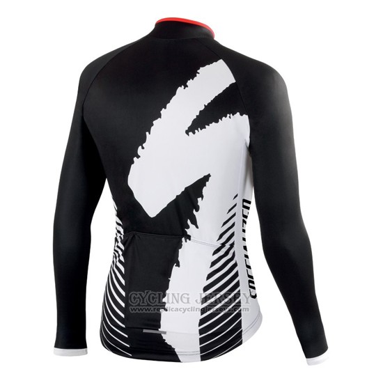 2016 Cycling Jersey Specialized Ml Deep Black Long Sleeve and Bib Tight