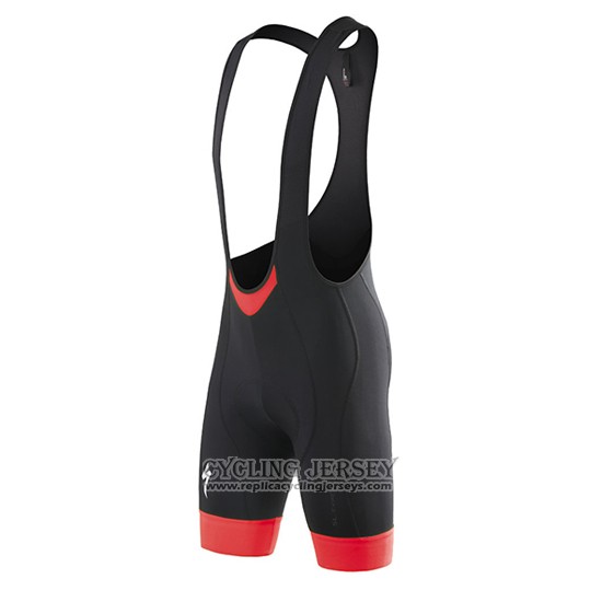 2016 Cycling Jersey Specialized Red White Black Short Sleeve And Bib Short
