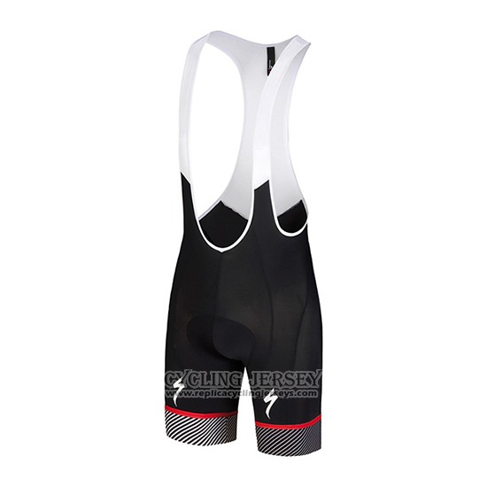 2018 Cycling Jersey Specialized Blue Black Red Short Sleeve And Bib Short