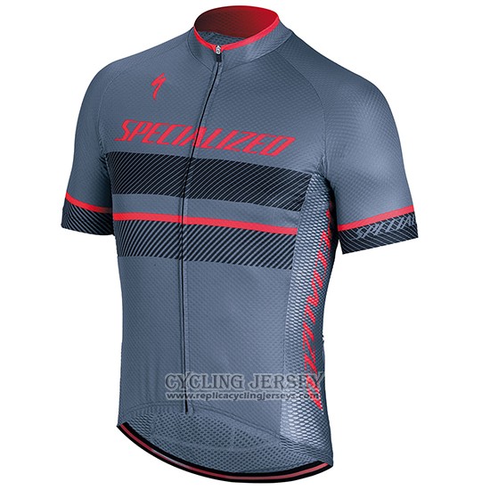 2018 Cycling Jersey Specialized Gray Pink Short Sleeve And Bib Short