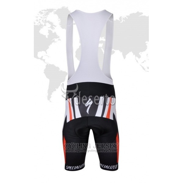 2018 Cycling Jersey Specialized Red White Short Sleeve Salopette