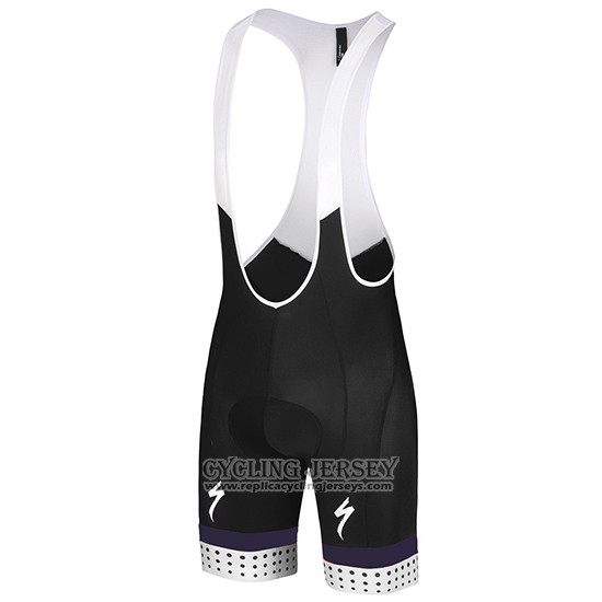 2018 Cycling Jersey Specialized White Red Purple Short Sleeve And Bib Short