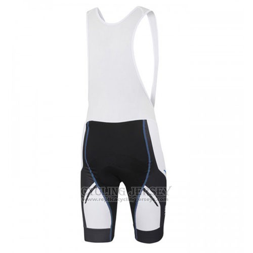 2016 Cycling Jersey Sportful White and Blue Short Sleeve and Bib Short
