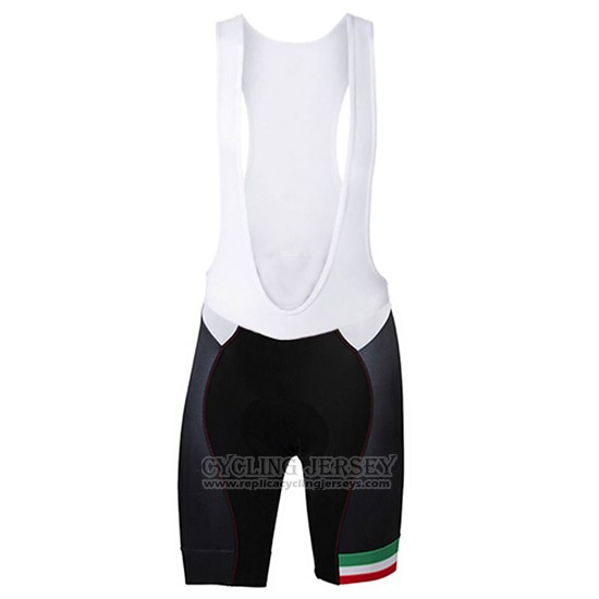 2017 Cycling Jersey Sportful Black Short Sleeve and Bib Short