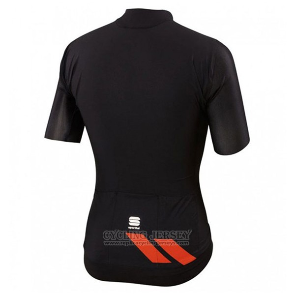 2017 Cycling Jersey Sportful R&d Ultraskin Black Short Sleeve and Bib Short