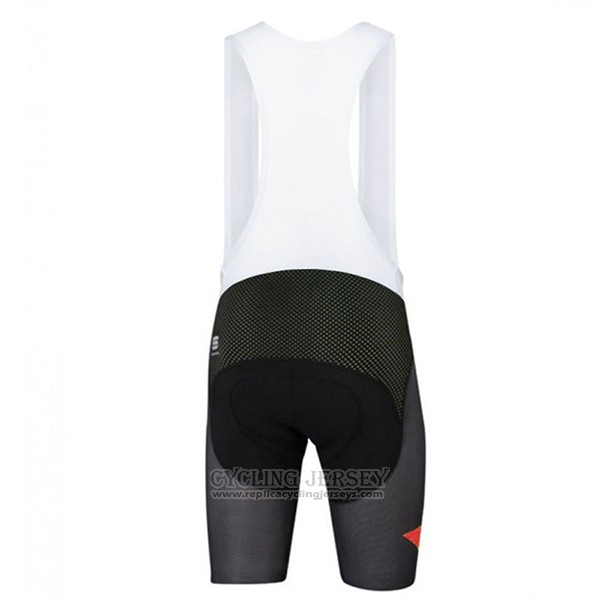 2017 Cycling Jersey Sportful Red and Black Short Sleeve and Bib Short