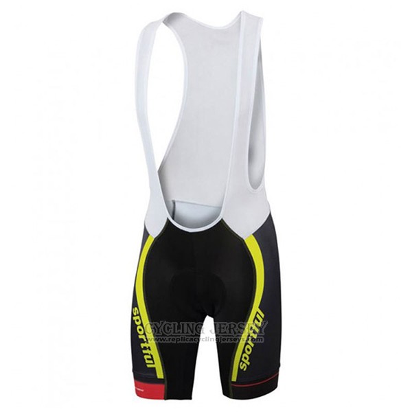 2017 Cycling Jersey Sportful Sc Black and Green Short Sleeve and Bib Short