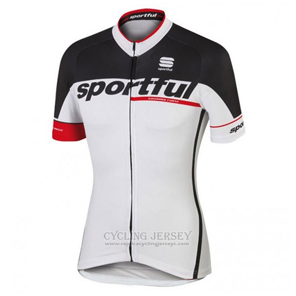 2017 Cycling Jersey Sportful Sc White Short Sleeve and Bib Short