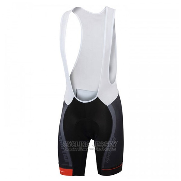 2017 Cycling Jersey Sportful Sc White and Orange Short Sleeve and Bib Short