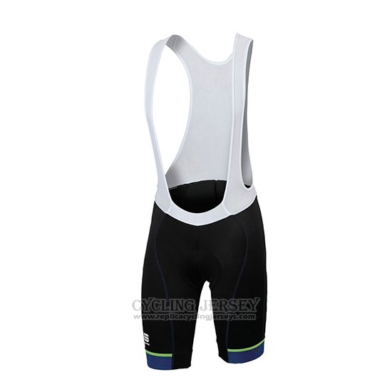 2018 Cycling Jersey Sportful Blue Short Sleeve and Bib Short