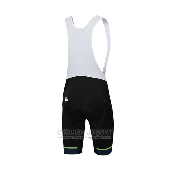 2018 Cycling Jersey Sportful Blue Short Sleeve and Bib Short