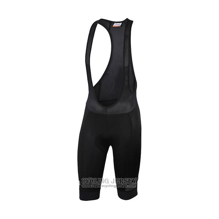 2021 Cycling Jersey Sportful Black Short Sleeve And Bib Short