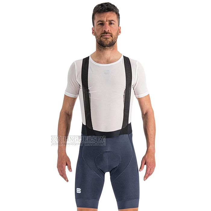 2023 Cycling Jersey Sportful Deep Blue Short Sleeve and Bib Short