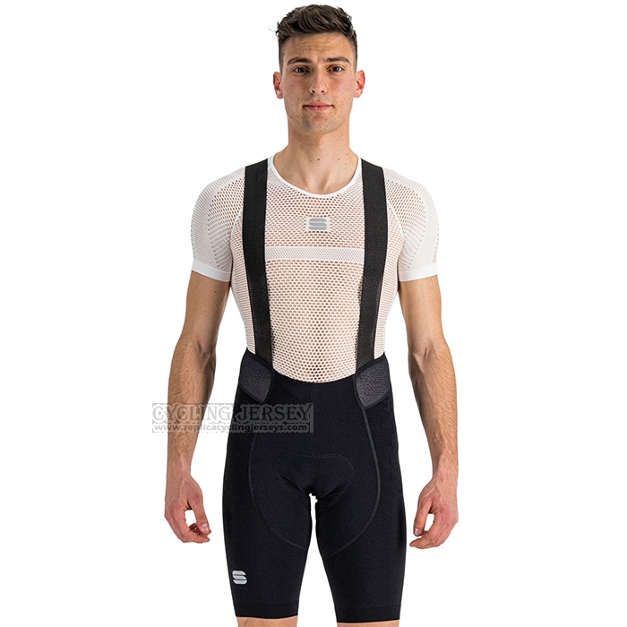 2023 Cycling Jersey Sportful Light Sky Blue Short Sleeve and Bib Short