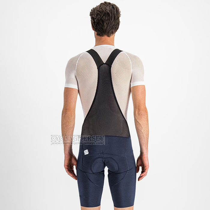 2023 Cycling Jersey Sportful Orange Blue Short Sleeve and Bib Short