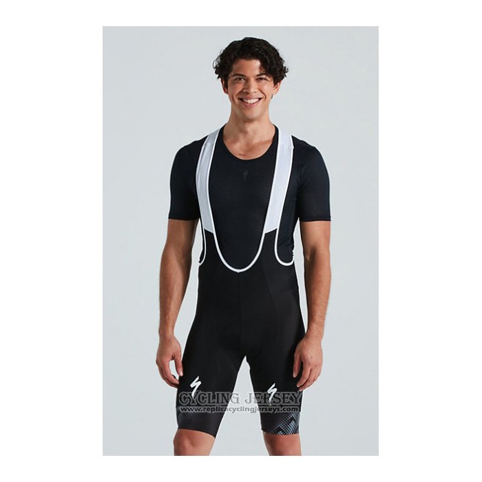 2021 Cycling Jersey Specialized Blue Black Short Sleeve And Bib Short