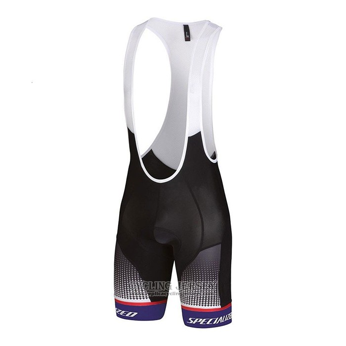 2021 Cycling Jersey Specialized Blue Short Sleeve And Bib Short