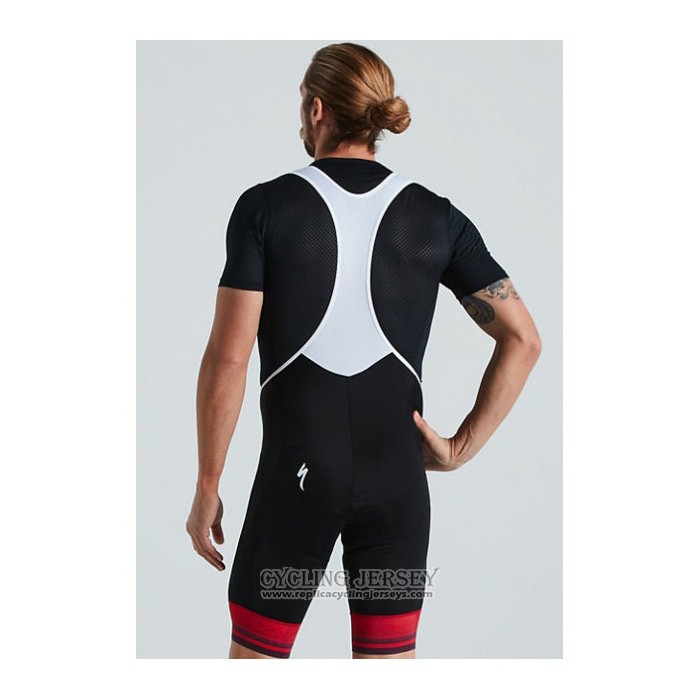 2021 Cycling Jersey Specialized Deep Red Short Sleeve And Bib Short