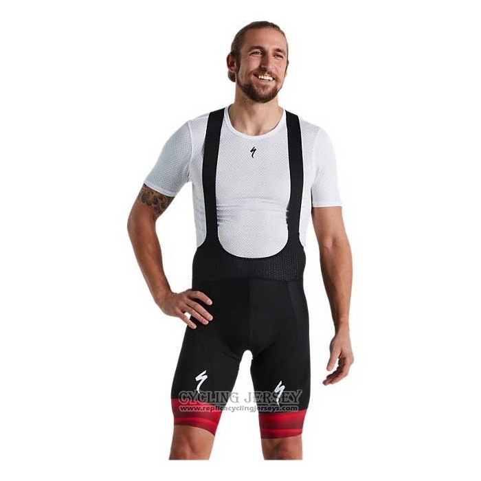 2021 Cycling Jersey Specialized Red Short Sleeve And Bib Short