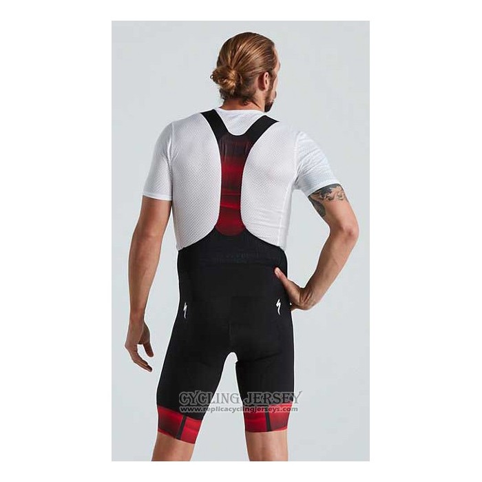2021 Cycling Jersey Specialized Red Short Sleeve And Bib Short