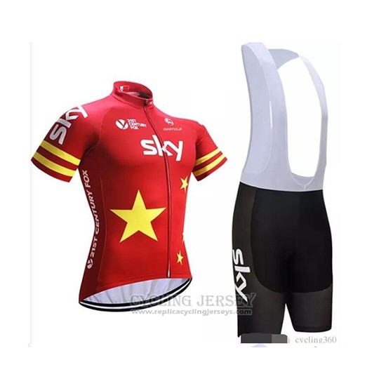 Cycling Jersey China Red Short Sleeve 