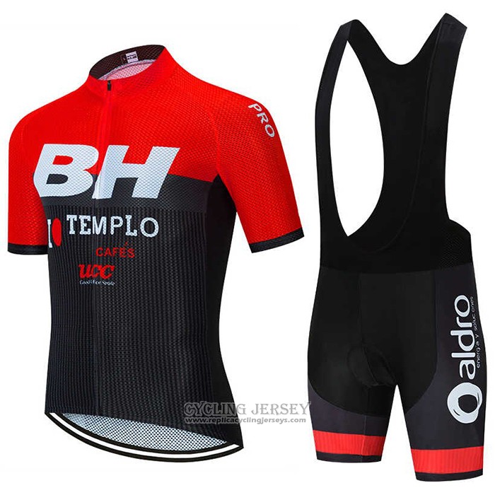 2020 Cycling Jersey Bh Templo Red Black White Short Sleeve And Bib Short