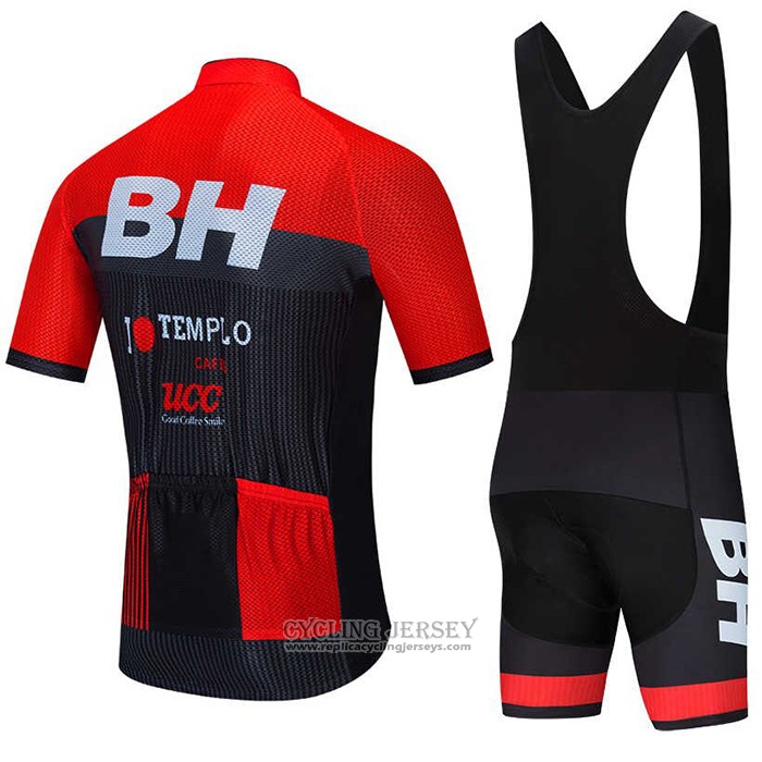 2020 Cycling Jersey Bh Templo Red Black White Short Sleeve And Bib Short