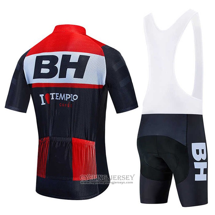 2020 Cycling Jersey Bh Templo Red White Black Short Sleeve And Bib Short