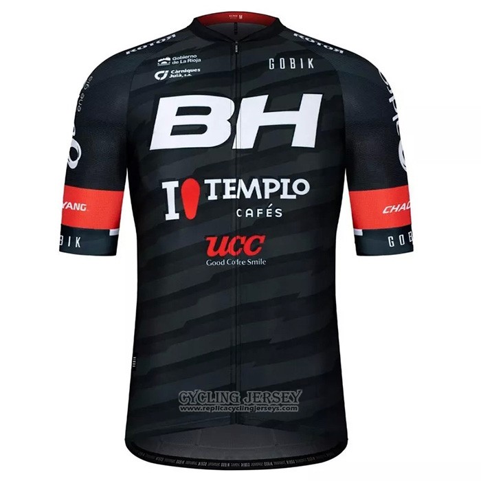2021 Cycling Jersey Bh Templo Black Short Sleeve And Bib Short