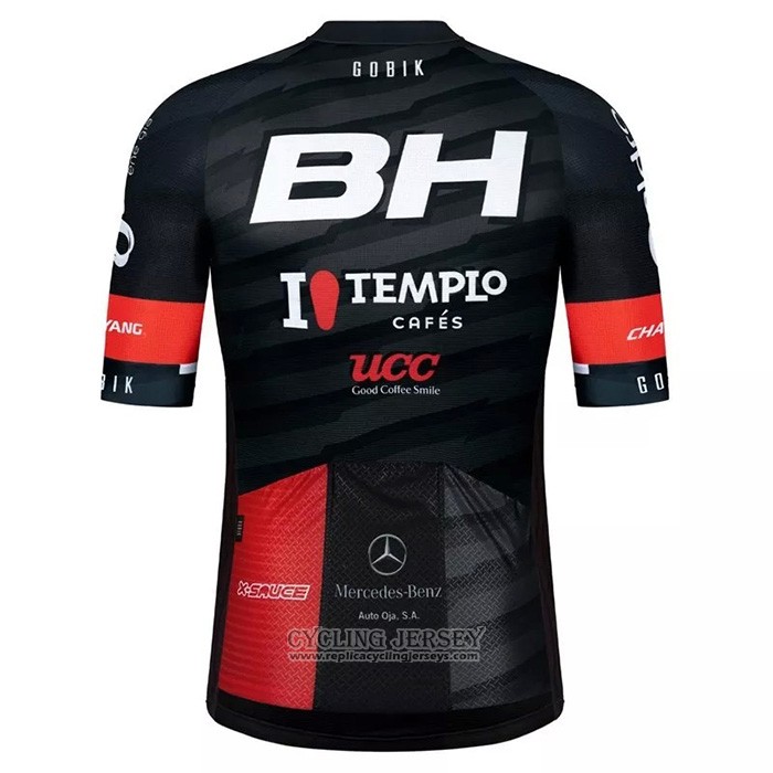 2021 Cycling Jersey Bh Templo Black Short Sleeve And Bib Short