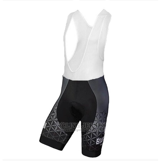 2018 Cycling Jersey Bianchi Attone White and Green Short Sleeve and Bib Short