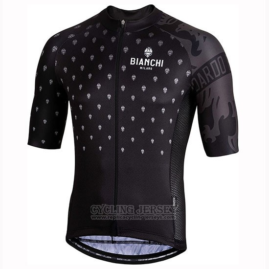 2019 Cycling Jersey Bianchi Mtx Black Short Sleeve and Bib Short