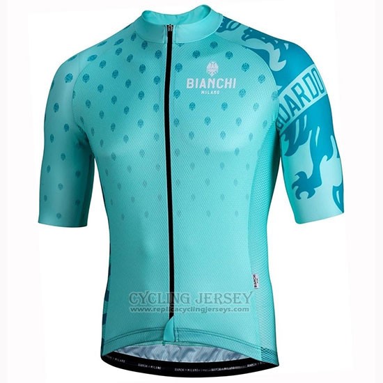 2019 Cycling Jersey Bianchi Mtx Green Short Sleeve and Bib Short