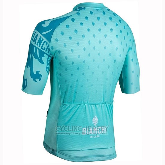 2019 Cycling Jersey Bianchi Mtx Green Short Sleeve and Bib Short