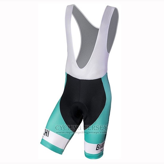 2019 Cycling Jersey Bianchi Mtx Green Short Sleeve and Bib Short