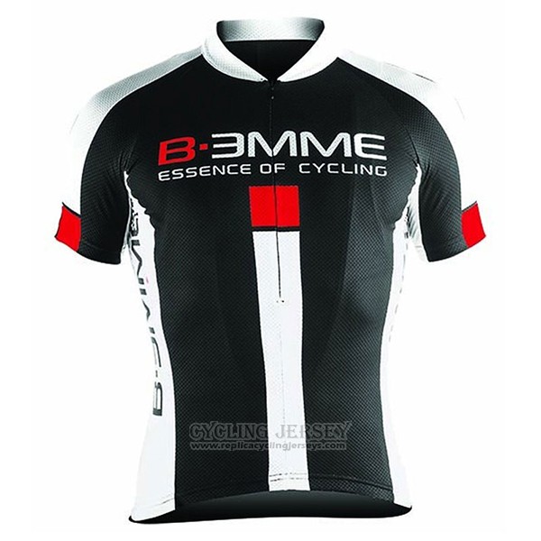 2017 Cycling Jersey Biemme Identity Black Short Sleeve and Bib Short