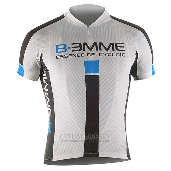 2017 Cycling Jersey Biemme Identity White Short Sleeve and Bib Short